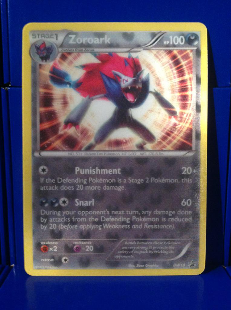 Pokecrate's tweet photo. Follow and Retweet for a chance to win a Jumbo Zoroark, ends 6/24. FIVE winners. http://t.co/NR73OUFcTL