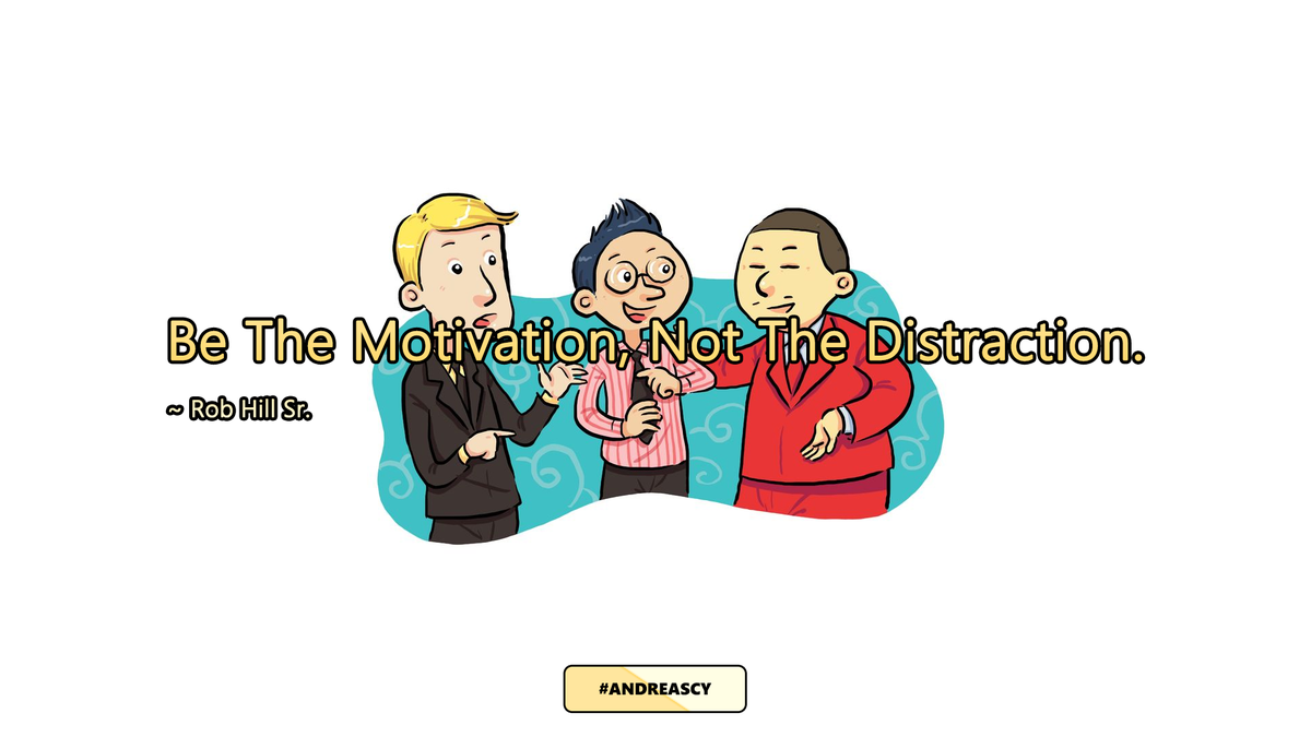 _andreascy's tweet photo. Little thought for your day... #DevelopMotivation #AvoidDistractions #EverydayLife #ANDREASCY http://t.co/1dg76UBlY2