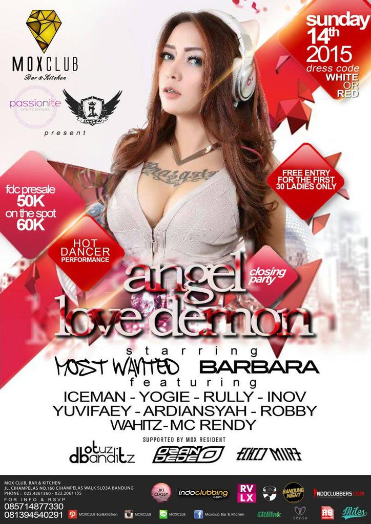 Tonight <a href="/MOXCLUB/">MOXCLUB Bar&Kitchen</a> w/ <a href="/nongkynong/">Prasasti Ayu M</a> <a href="/TRIZHAharun/">Trizha Harun</a> <a href="/abangteuku_/">Official dj firman</a> <a href="/aldydass/">aldydass</a> @INOV234 @YUVIFAEY <a href="/LeoPebe/">IG : Leoxaverius</a> <a href="/ll/">LL</a> <a href="/instabrandbdg1/">instabrand bandung</a>