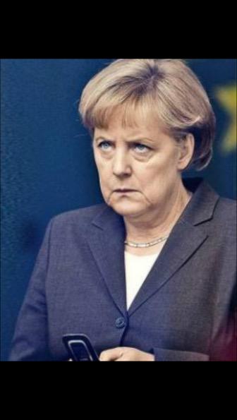 Jailanadams's tweet photo. I think Angela Merkel  has spent too much time with the dwarfs #NoChangeThere http://t.co/EyaxxlwHQk