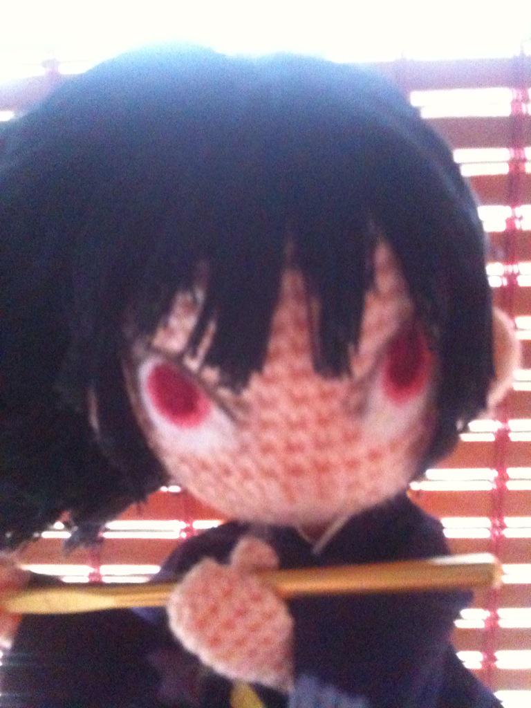 瑠璃蓮華 うん オオイナルコレジャナイカン だが言い張ろう 鬼姫であると 白土三平先生の サスケ に出てきた 鬼姫 編んでみましたよ あみぐるみ 白土三平 サスケ 鬼姫 Http T Co Vpeg5vzb8n