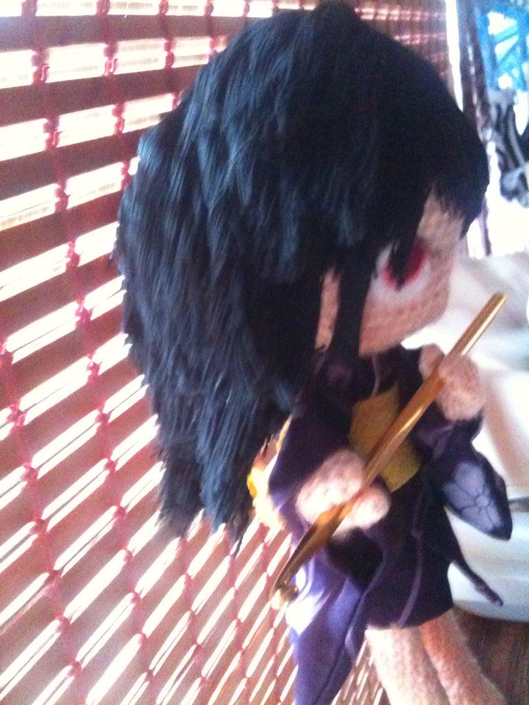 瑠璃蓮華 うん オオイナルコレジャナイカン だが言い張ろう 鬼姫であると 白土三平先生の サスケ に出てきた 鬼姫 編んでみましたよ あみぐるみ 白土三平 サスケ 鬼姫 Http T Co Vpeg5vzb8n