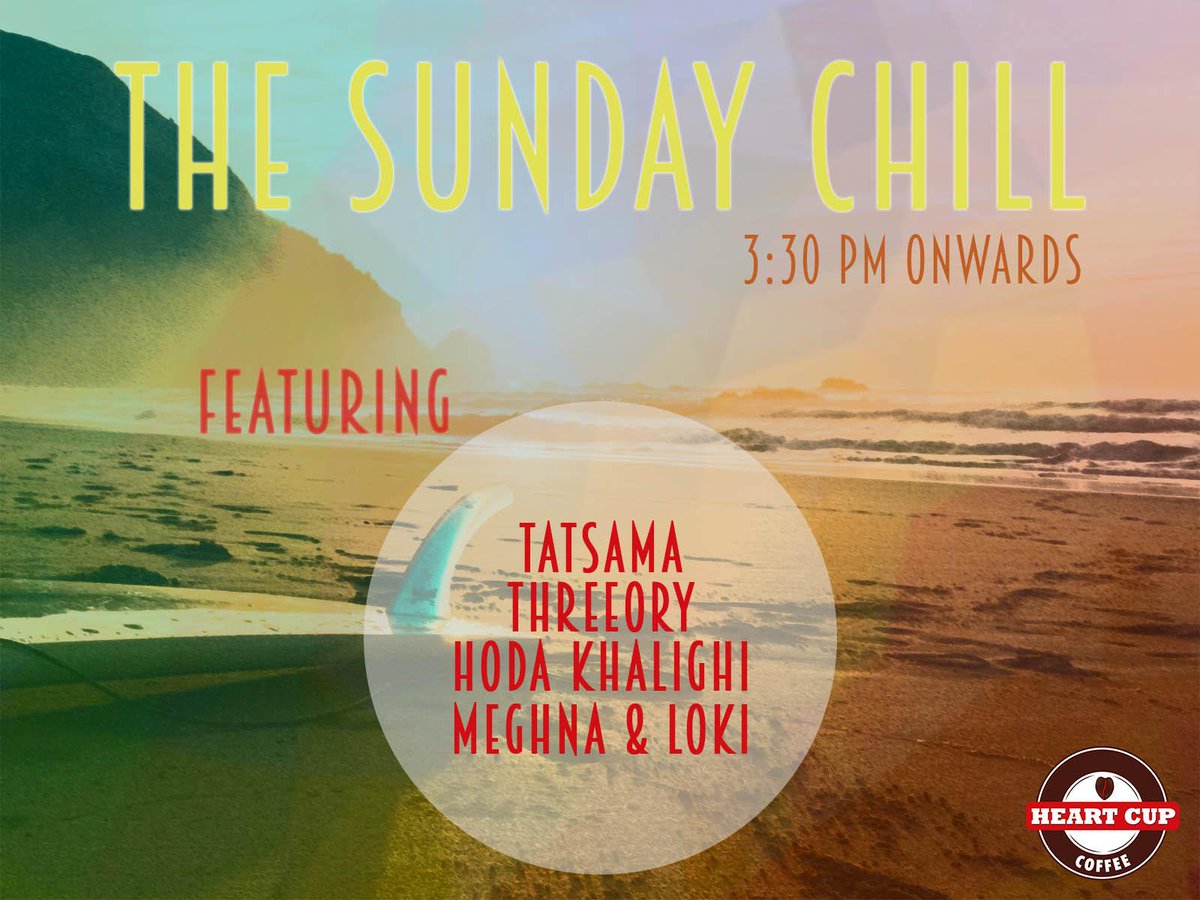 The chill-est Sundays, only at HCC!!