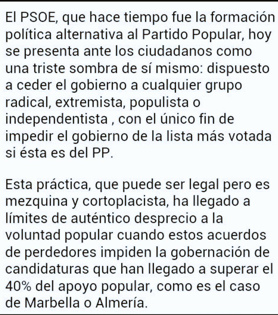 Nachoanon's tweet photo. #MarcaPP #PParticular En su línea despreciando la democracia y a l@s ciudadan@s. Lo importante es participar no 😊🌷👍. http://t.co/kffBdjWTlj
