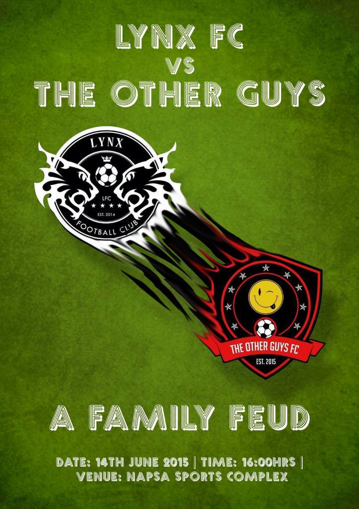 lynxgoodfellas's tweet photo. The Sunday league takes a break so it's a #FamilyFeud today as we take on @TheOtherGuysFC #SoccerSunday http://t.co/Ue5FqHs0S6