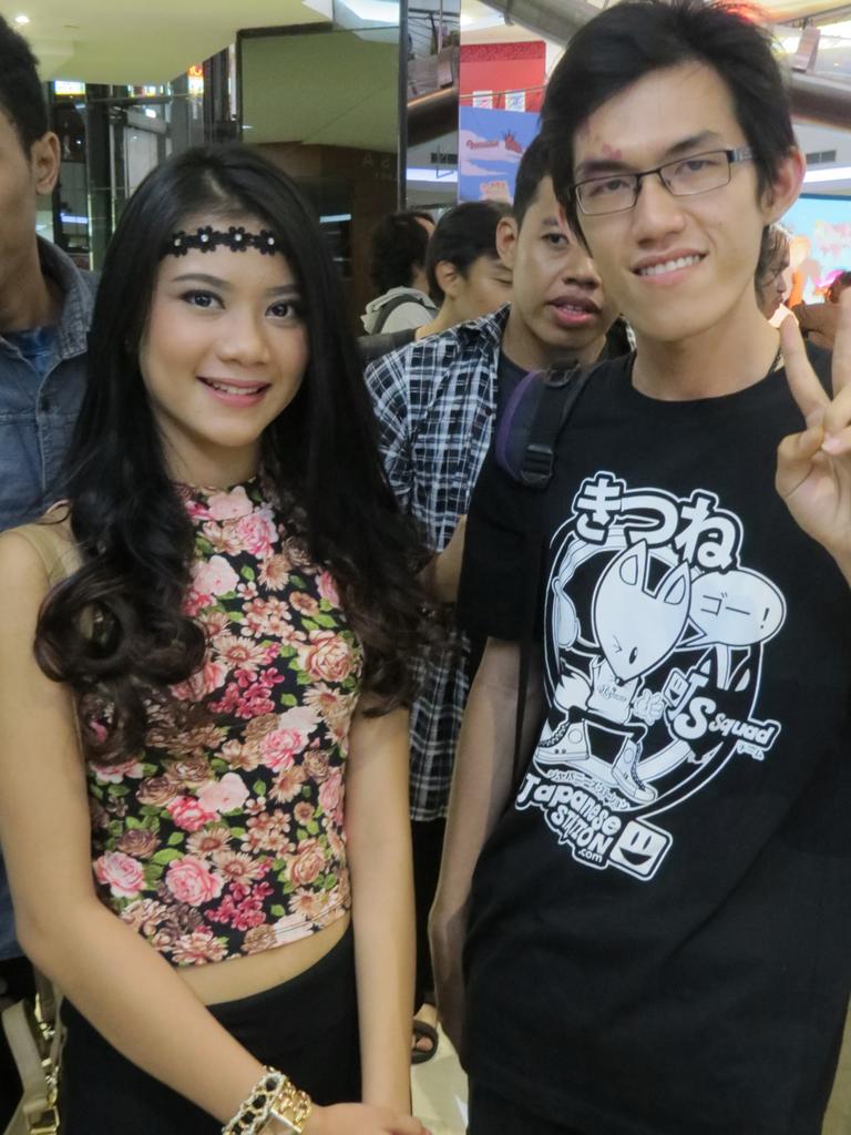 JhensenLim's tweet photo. Thanks buat kemaren di @HappyKingdomInc seru banget (y) http://t.co/pkee46YTs1