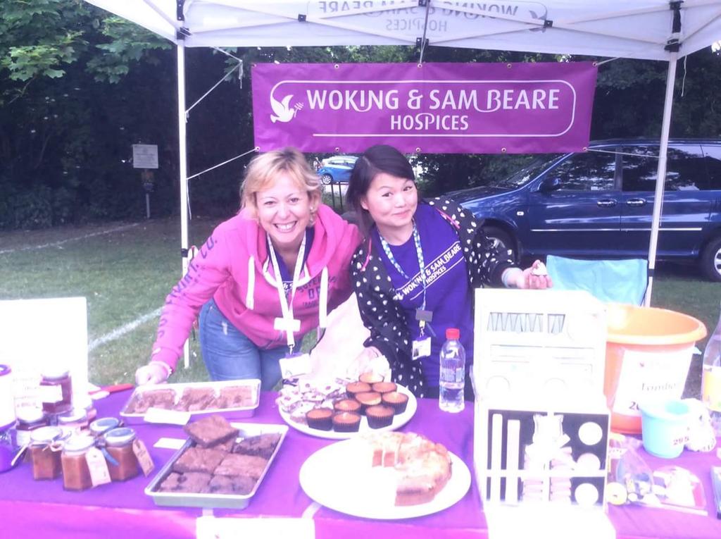 WSB_Chiara's tweet photo. Making a difference for #Sambeare at #shepperton vollage fair yesterday. Lot's of laughter and hard work @WSB_Anda http://t.co/IM1UTuc4JF