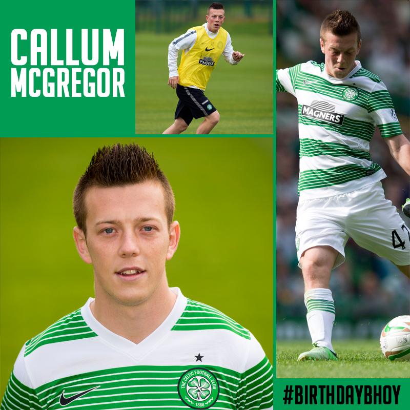 Callum McGregor is 22 today! Happy Birthday  