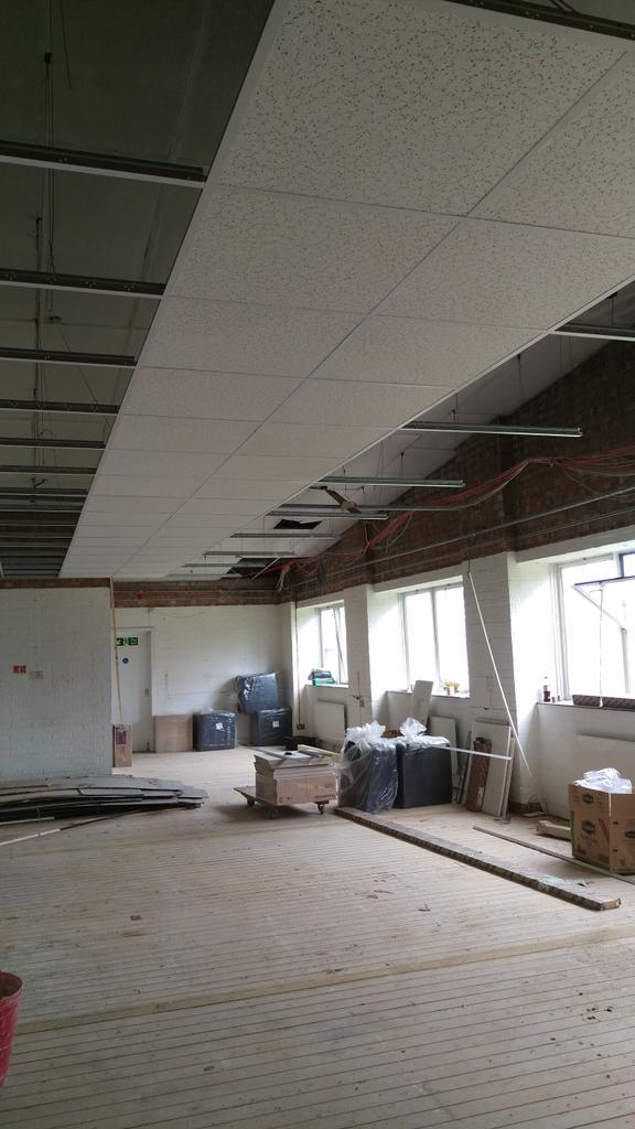 ElcamProperty's tweet photo. First phase of a laboratory refurbishment in MK http://t.co/U4vRGhOFcK