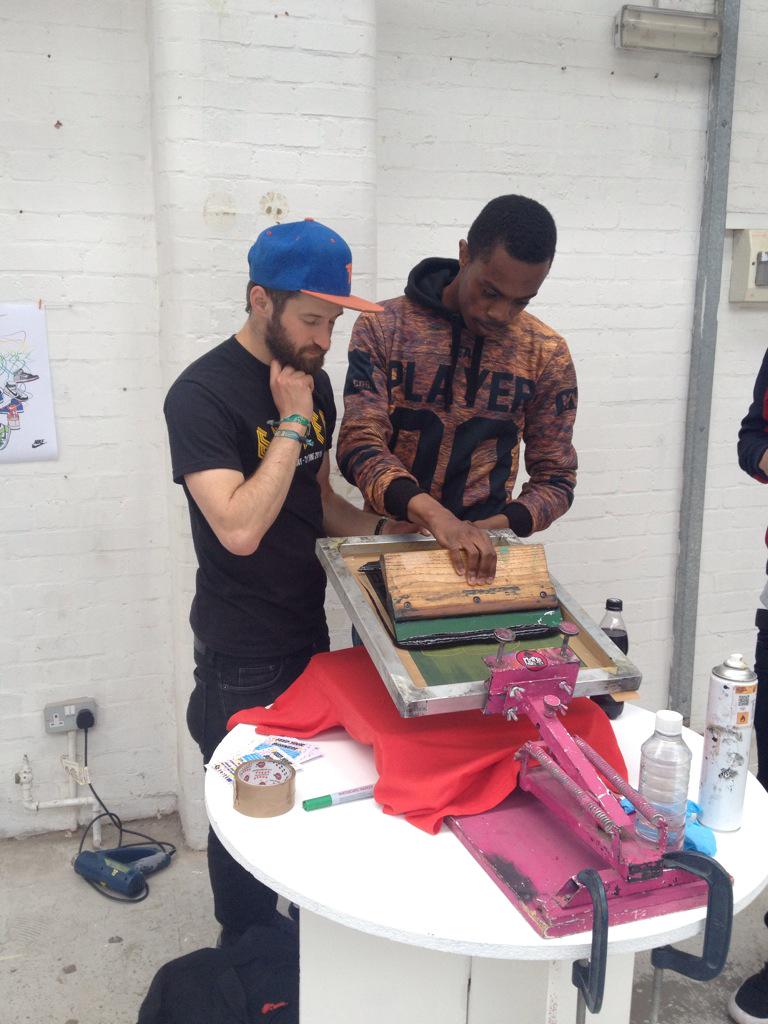 Things are underway at the can't stop won't stop &amp; the enter festivals event <a href="/CQNottm/">Creative Quarter Company Nottingham</a> #CQEnter