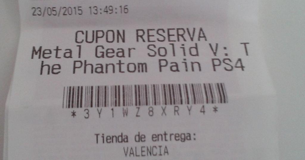 VenomBoss1984's tweet image. Reserva del MGSV Day One Edition. Septiembre llega ya #hVpe