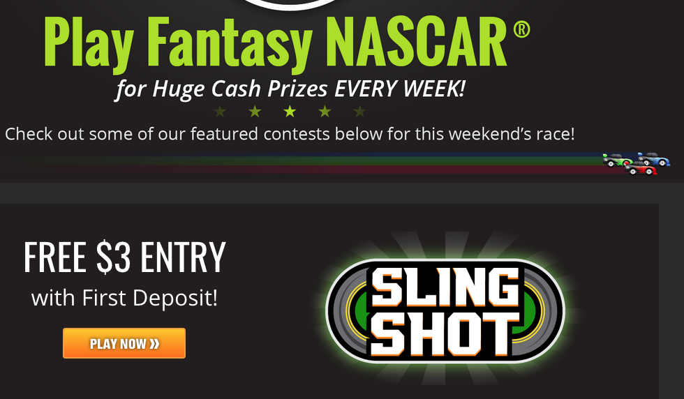 DraftDrive's tweet image. Less than 3 hours to make your #NASCAR picks for a share of over $200K in prizes! Sign up at DraftDrive.com!