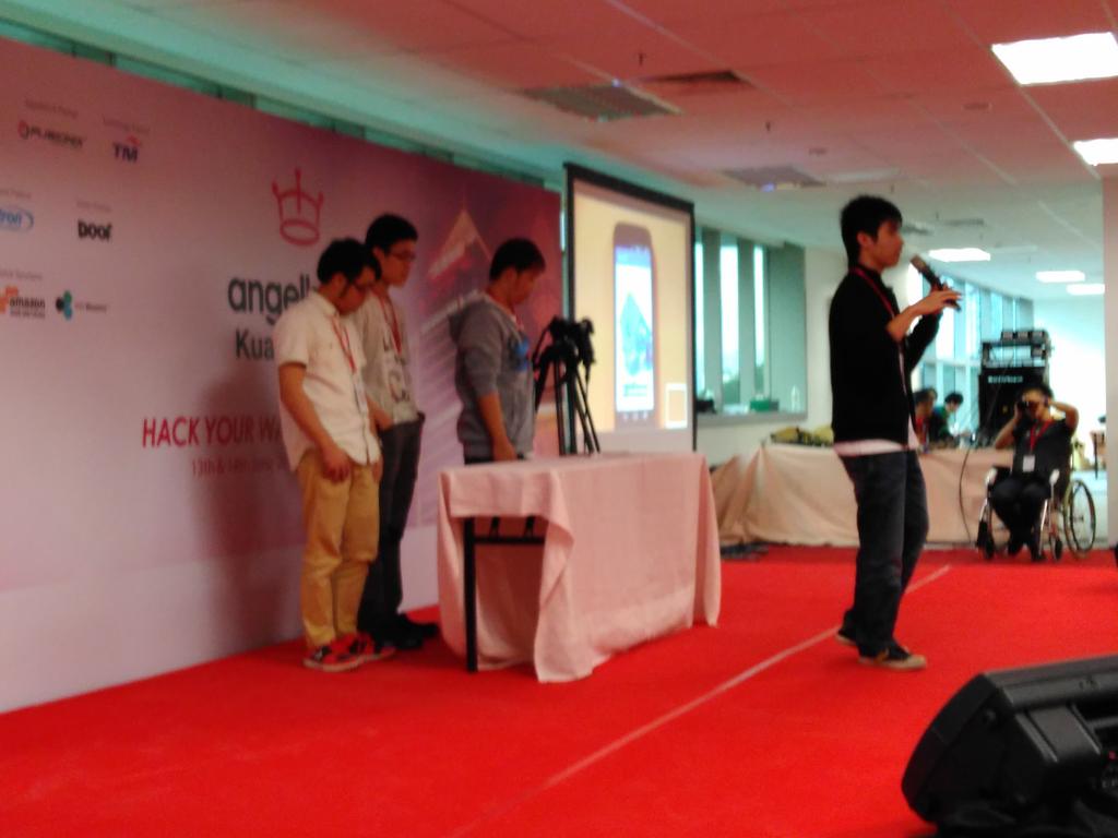 AngelHackKL's tweet photo. RentalBOT is up now! A marketplace platform for rental spaces #ahkl #ahkl2015 http://t.co/iYWUVXNf4Q