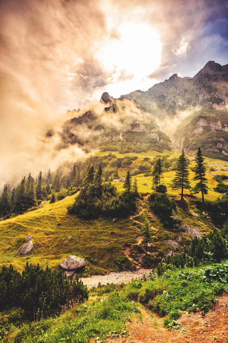 arist_brain's tweet photo. Malaiesti Valley, Romania (by Cosmin Anghel) #travel #landscape #nature #malaiesti #morning #mountains #romania #sky http://t.co/fapBDPUtf2