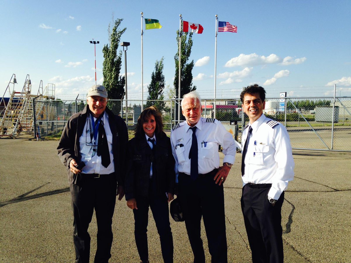 CaptainJudyRice's tweet photo. We made it to Regina! #Canada #AvGeek #RTWflight http://t.co/qBYjA0I73a
