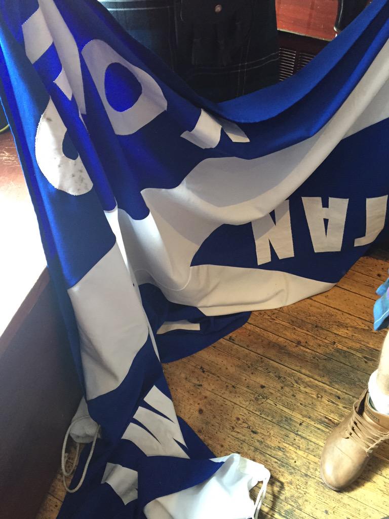 Flag found in pub thanks for help