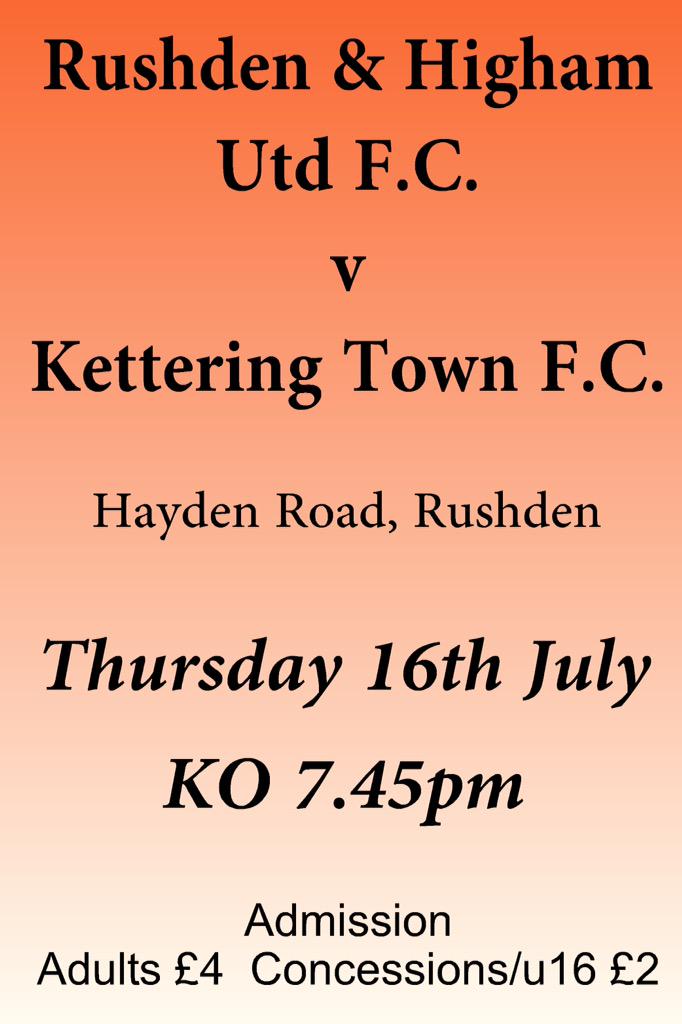 Rushden & Higham Utd tweet media