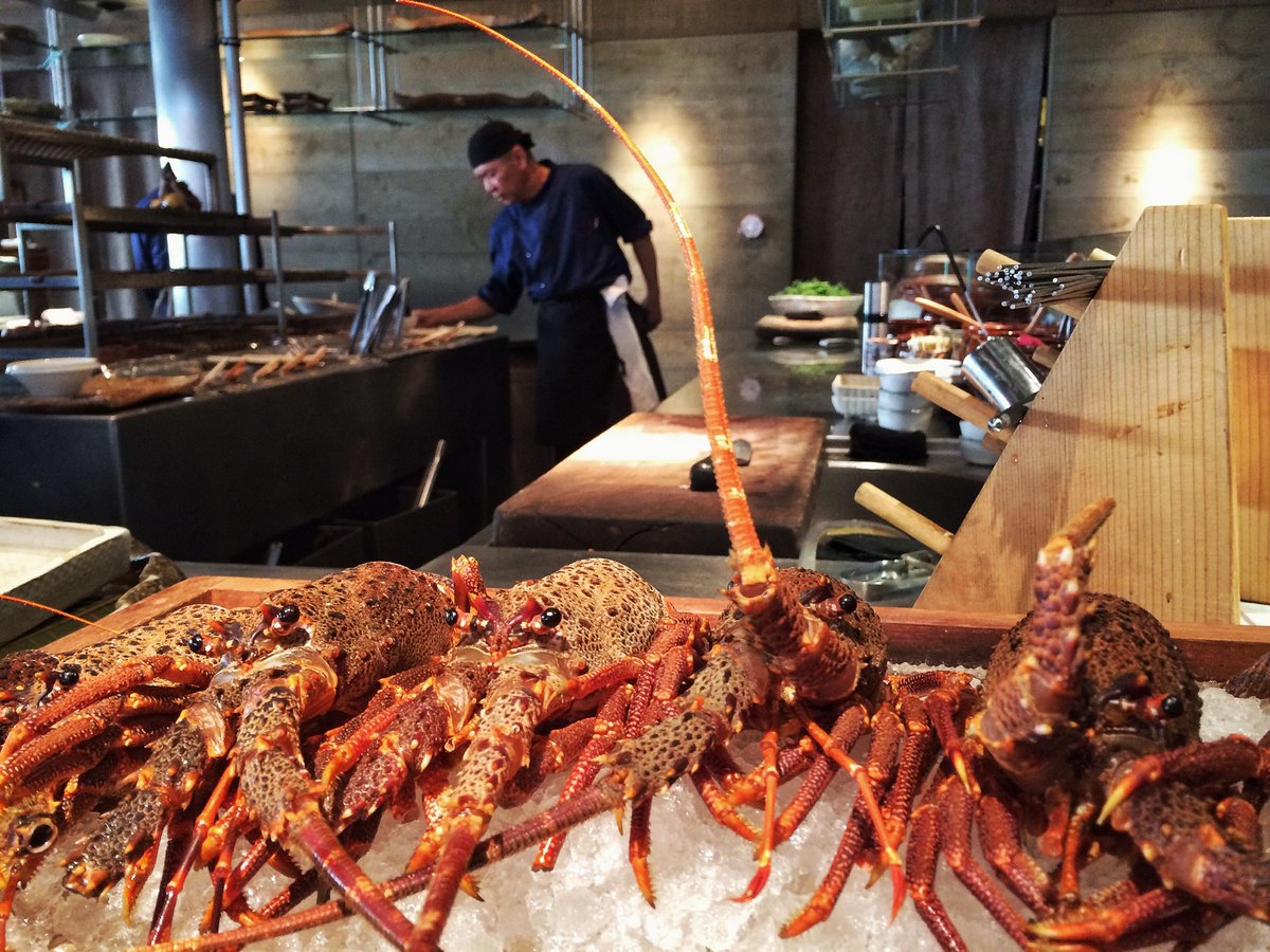 Fresh <a href="/TristanLobster/">Tristan Lobster</a> cooked simply on the grill. The perfect thing for a chilly spring day #RokaNews