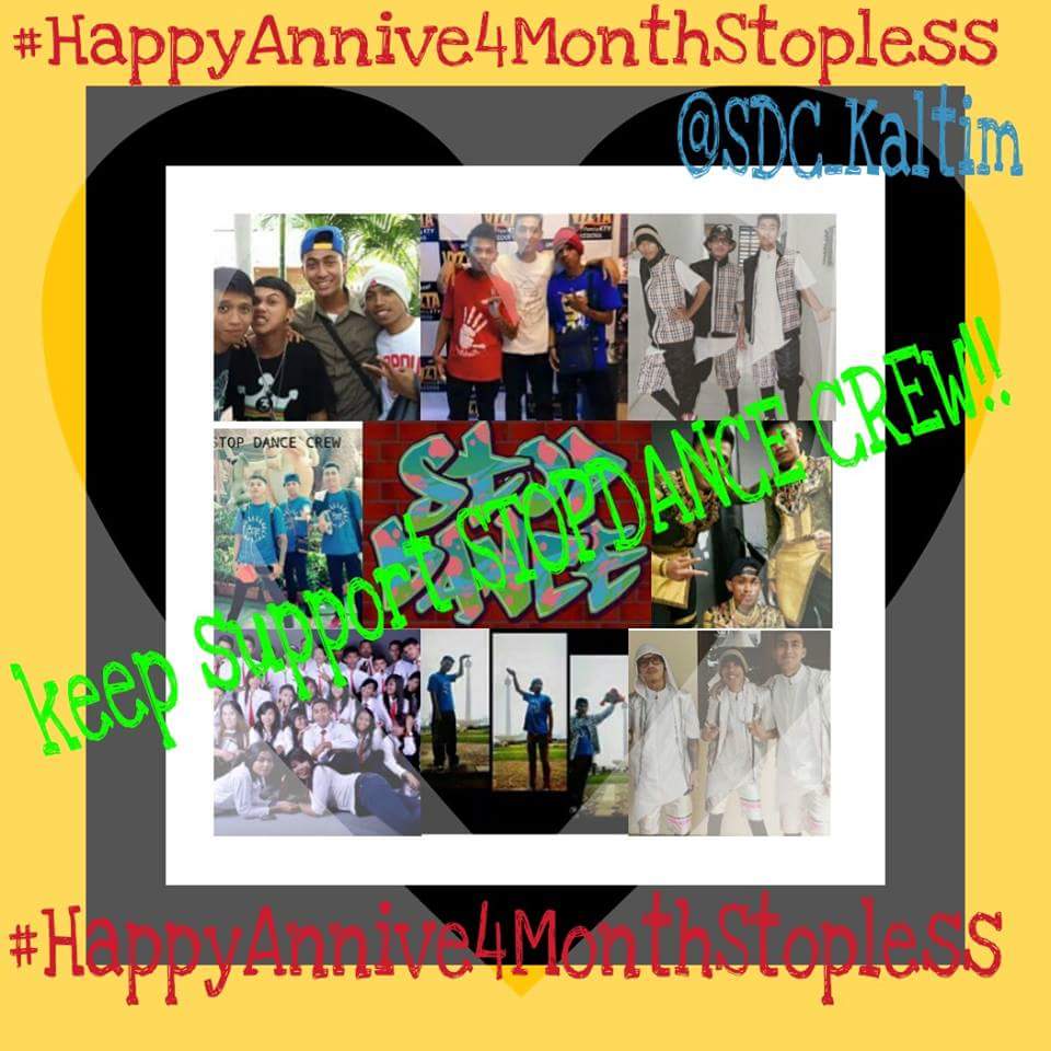 SDC_Kaltim's tweet photo. Hihi post lagii yaaw♥♥♥ keep support!! #HappyAnnive4MonthStopLess @DazeStop @arsalstop @cahudance @Angga_Dirgha http://t.co/hykdJp11Wm