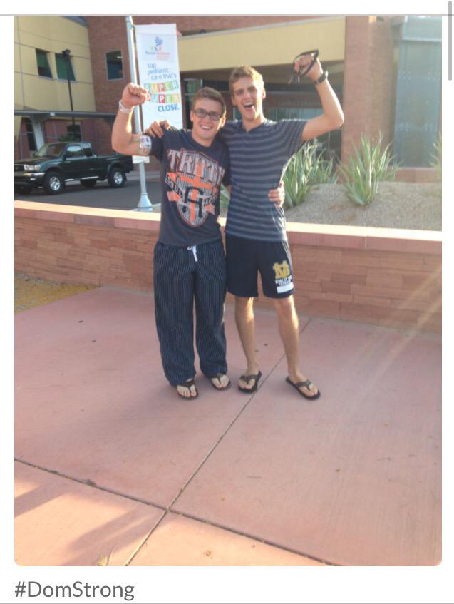 j_traste's tweet image. Im so thankful for my cousin Dom who is so strong and brave. WE LOVE YOU #domstrong gofundme.com/wv8wm2a