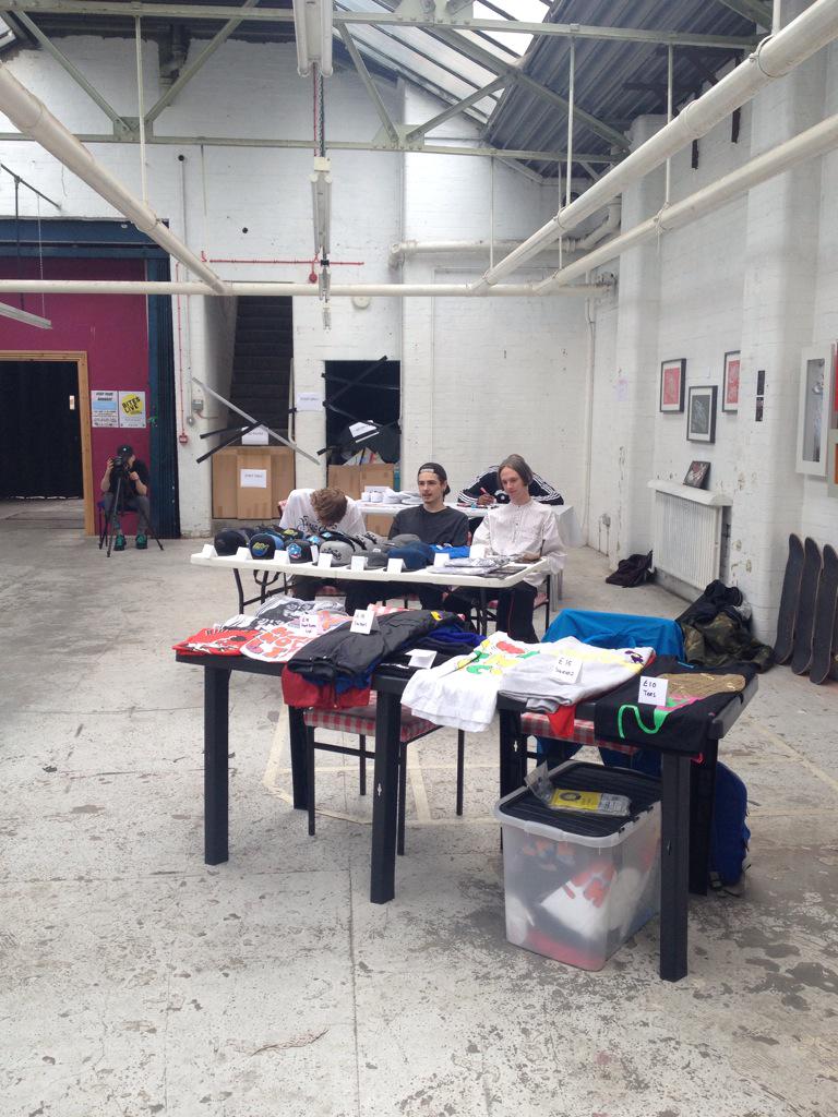 Lots of cool Nottingham street wear brands selling their goods today at the vintage warehouse! <a href="/CQNottm/">Creative Quarter Company Nottingham</a> #CQEnter