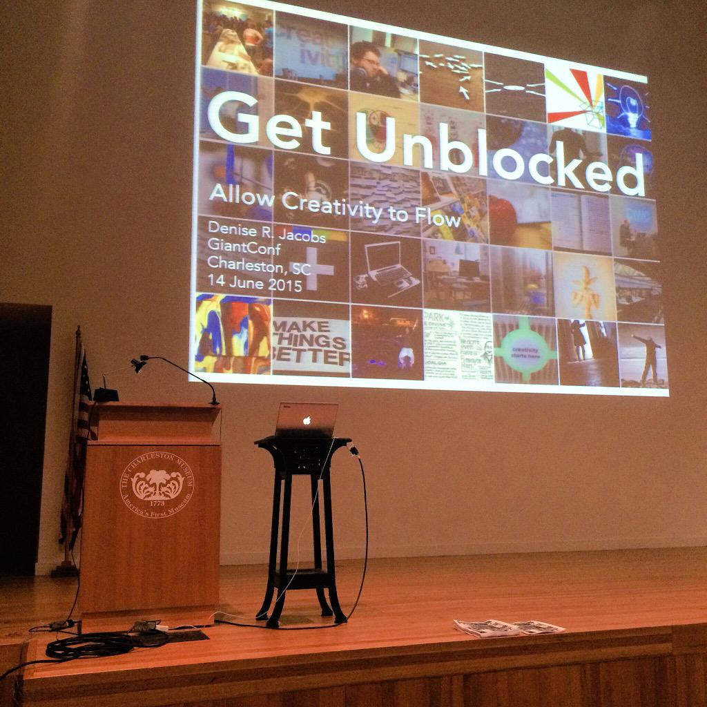 StudioBold's tweet image. Ready to get unblocked at #giantconf with @denisejacobs!