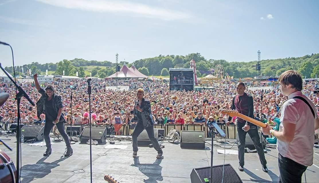 Last week performing in Bristol