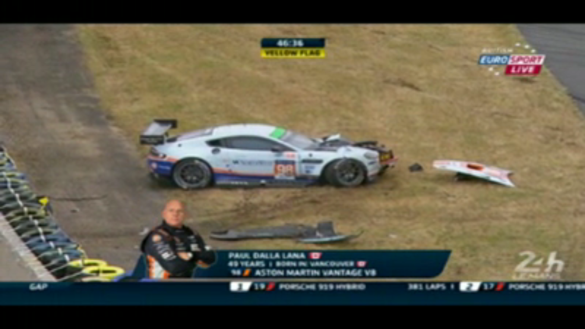 Oh damn :/ #LM24 #LeMans
