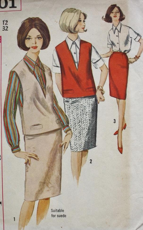 sueforgetmenot's tweet image. 1960s Misses Button Front Blouse Skirt Top Simplicity 5601 Vintage Sewin… etsy.me/1hv9A79 #Etsy #60sPattern