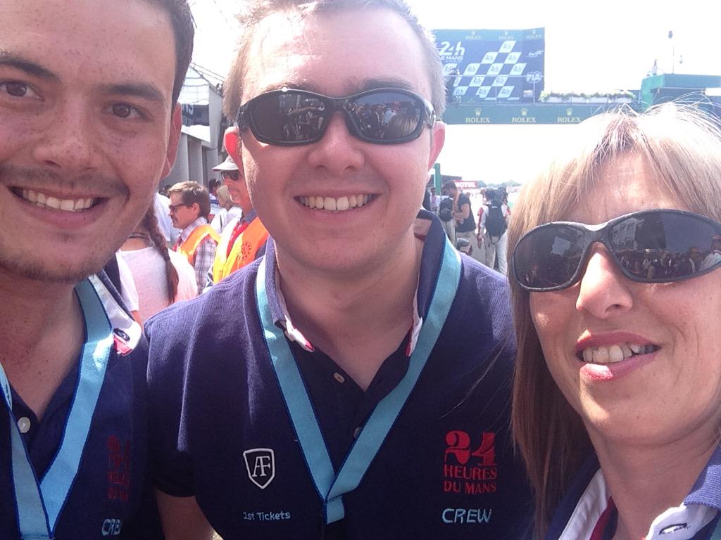 Fantastic Grid Walk yesterday at #24LM with team <a href="/1stTickets/">1st Tickets Limited</a>