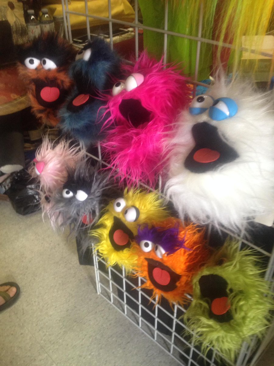 Puppets by <a href="/BanjoPuppets/">Banjo Puppets</a> at #queenandjackson #HamOnt Come and see these and 30 more  great vendors from 11 to 6 #art