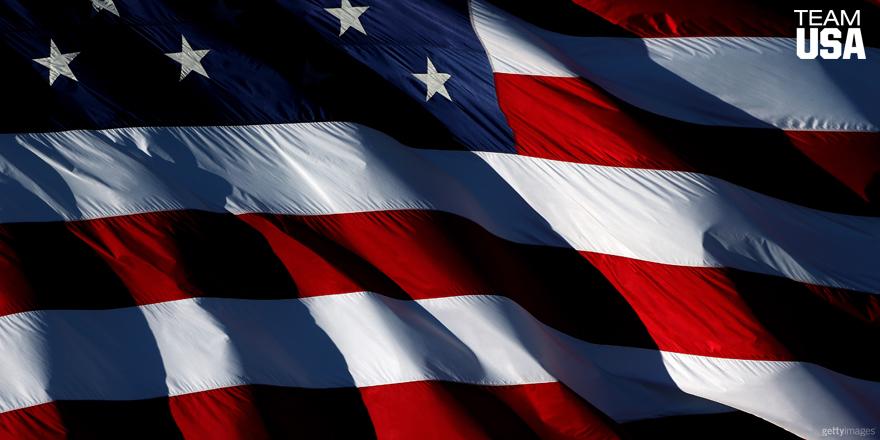 TeamUSA's tweet photo. Proudly waving the stars and stripes today. 

Happy #FlagDay! http://t.co/jf9qbiJwy2