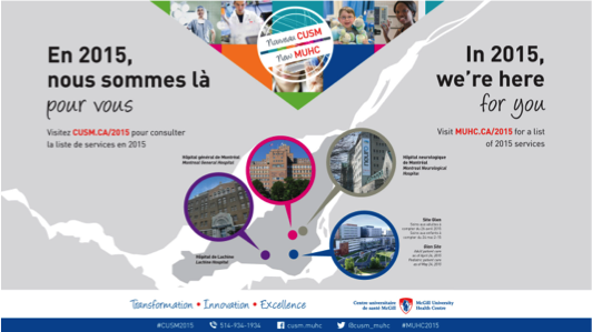 cusm_muhc's tweet photo. Once this last patient transfer is complete, we're here for you on 4 sites providing quality patient care #MUHC2015 http://t.co/IDRhCyIbrG
