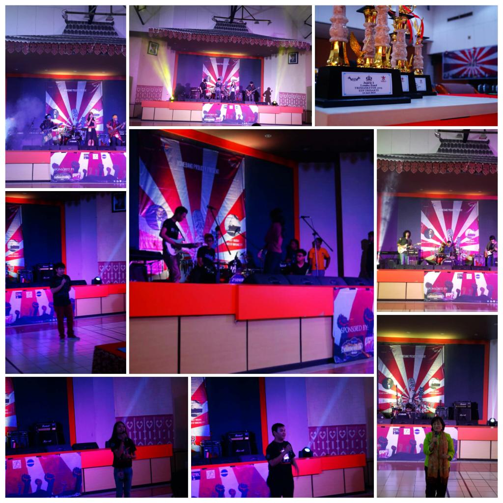 Homeband Trisakti proudly present music festival and band competition : "TRIMASKETER" 2015