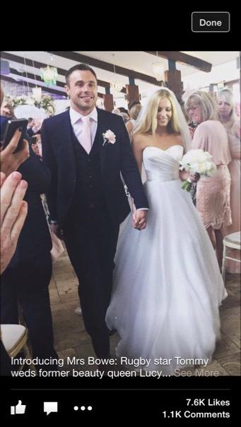 jacintaallen's tweet photo. @TommyBowe14 got married #heartbroken #lucky girl http://t.co/zXFjjHt2DZ