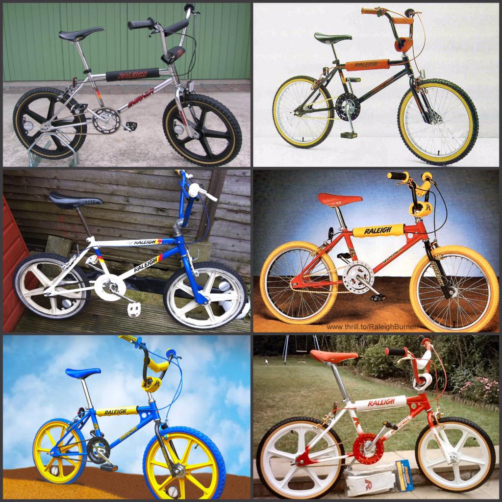 You want some Raleigh Burners???....