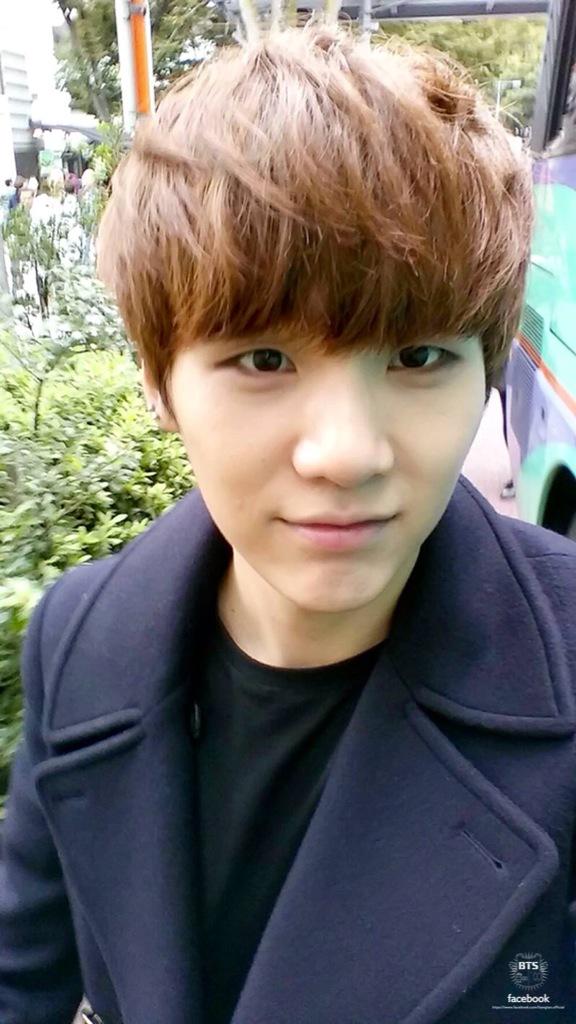 바네사 🦋 on Twitter "yoongi // brown hair http//t.co/yqCJmDIEUD"