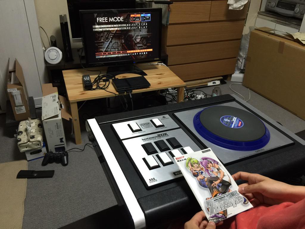 beatmania IIDX アーケードスタイルコントローラの処分前動作