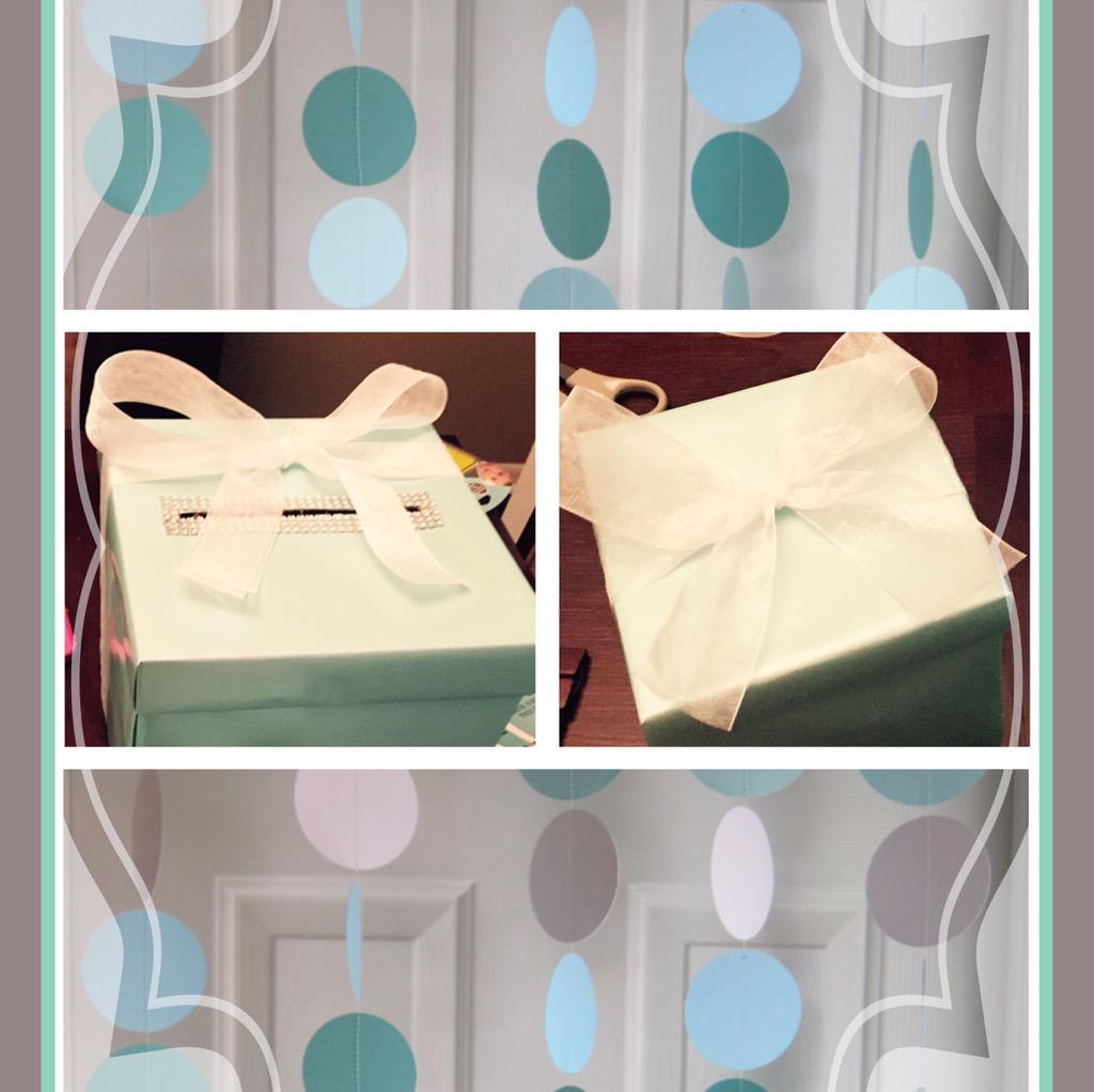 AshasEvents's tweet photo. Bridal Shower Prep!! #ashasevents #ashadèree #ashawhite #kc #johnsoncounty #tiffanyandcompany http://t.co/s6umHgI8RP