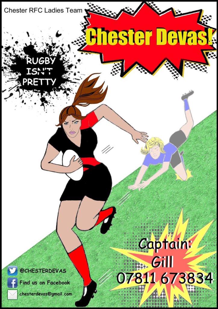 lauren_sarge's tweet photo. .@ScrumQueens any chance of a retweet please 😊 #Chester #ChesterDevas http://t.co/aebxvdhZAv