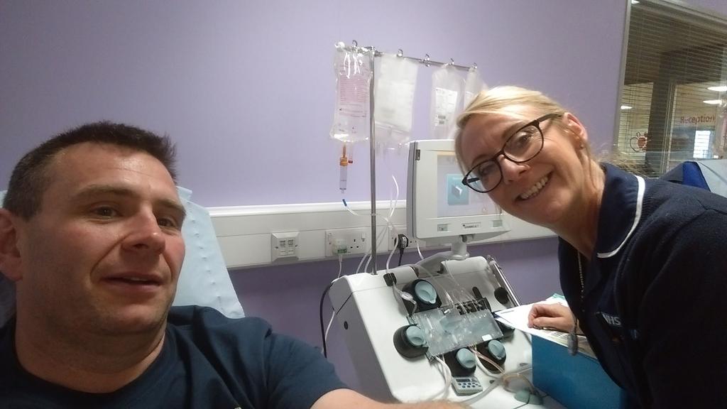 rugbymadmick's tweet image. @GiveBloodNHS #platlets first donation