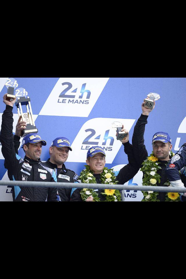 Adamheather06's tweet photo. Congratulation the team Dempsey-Proton Racing !!!! :) http://t.co/NJXWZowlda