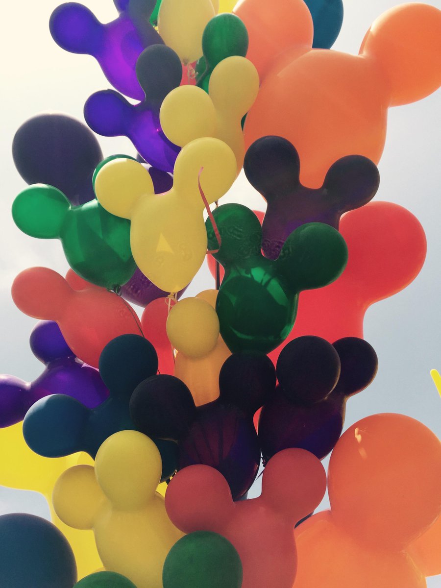 brentparris's tweet photo. Yo #MotherTruckers #disney got some bad ass #balloon action up in here  #gaypride #parade http://t.co/ljxS6hrAEq