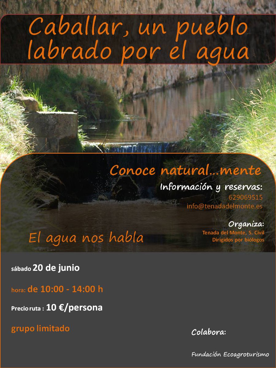 Nuestra última actividad de la primavera: Ruta por Caballar #conocerparaconservar