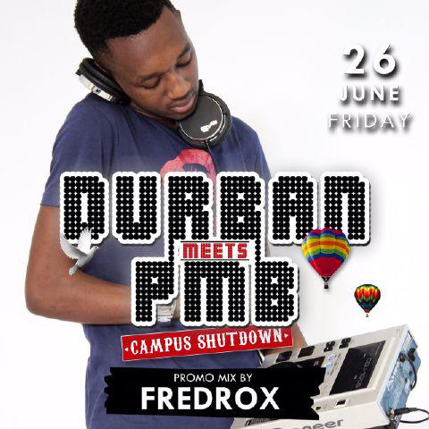 Cotton_Friday's tweet photo. Catch Dj Fedrox @Cotton_Friday @DBNmeetsPMB Campus Shutdown @Nayza_Musiq http://t.co/J0XXMEo4L4