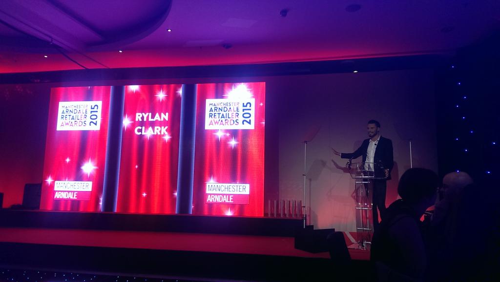 diannebourne's tweet photo. Here's @Rylan getting things started at #MARAS15 @thelowryhotel http://t.co/PXlW0mBVOv