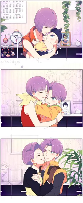 あとこの背景描くの下手すぎて詰んでる絵もね、、、 