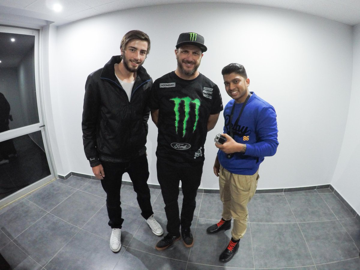 Ken Block meet and greet winners at <a href="/ClarkHamMaySA/">ClarkHamMay Live SA</a>! #GoProWithKen