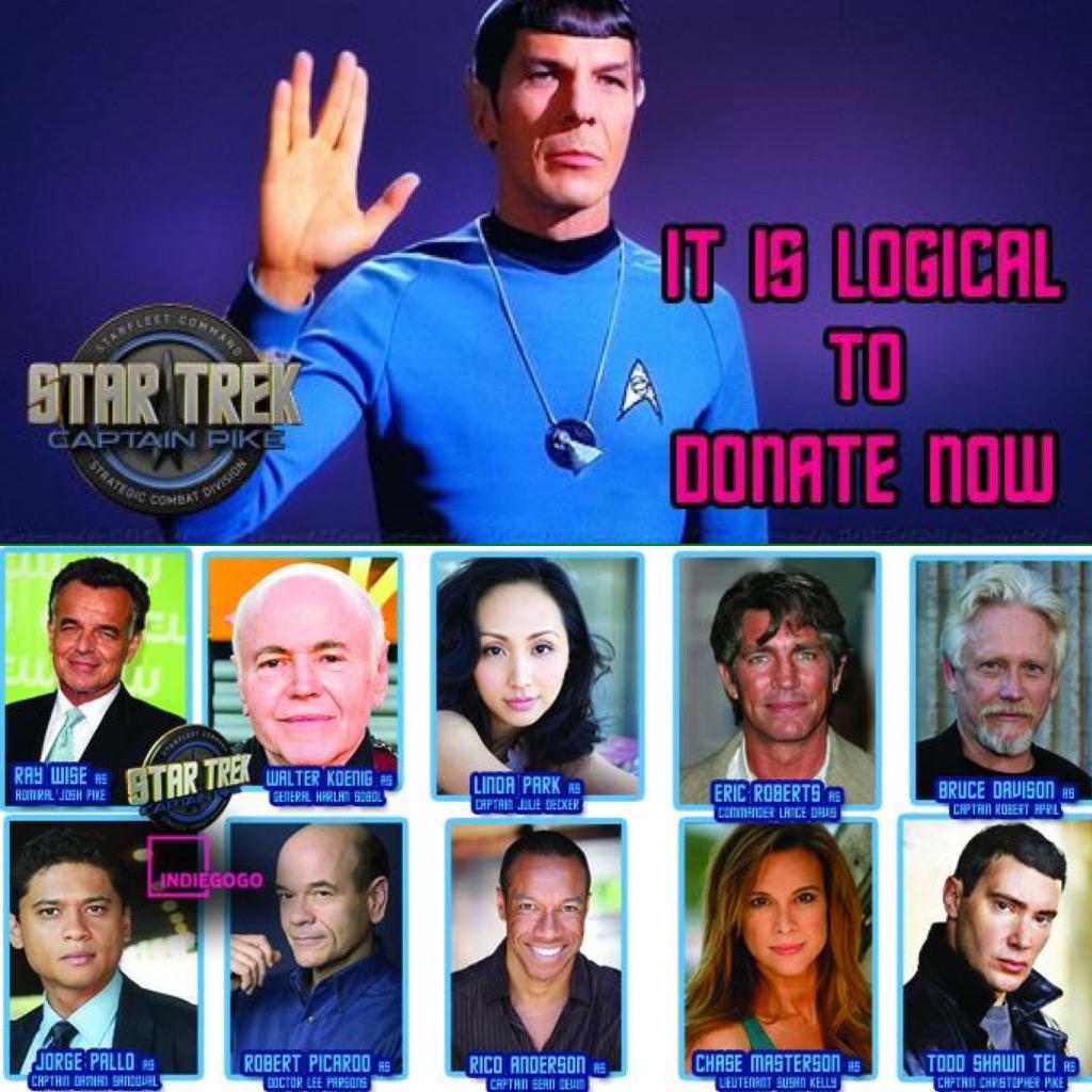 MarkChristop's tweet photo. @TrekDestiny @Kat_Sky @KimSpores Support @CaptainPike65. Go to http://t.co/5drxTmoFU1 #startrek #retweet http://t.co/0k6twPr7zL