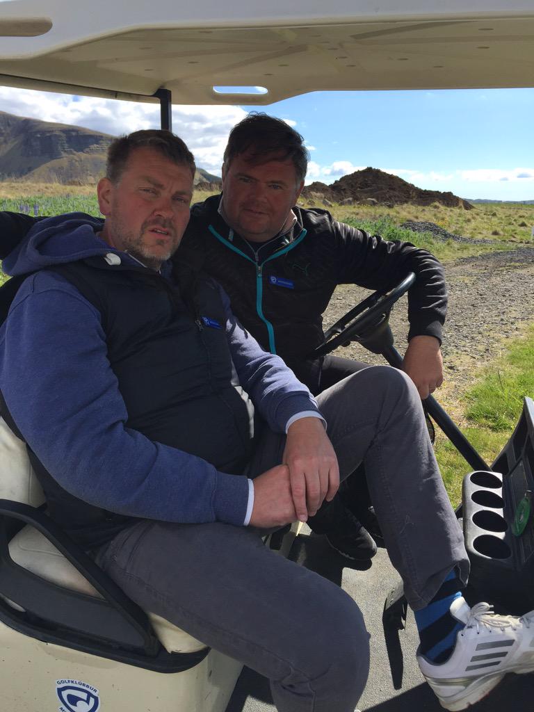 Mikið að gera hjá þessum #simagolf2015